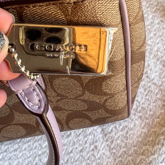 Coach Mini Surrey Carryall In Signature Canvas NEW - Picture 12 of 12